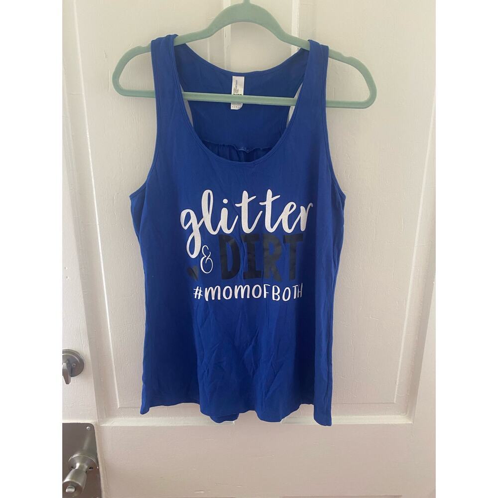 Women’s Size Larger Blue Tank Top